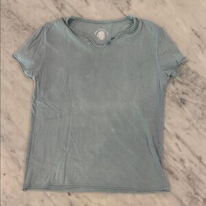 Zadig & Voltaire Light Blue Short Sleeve Tee